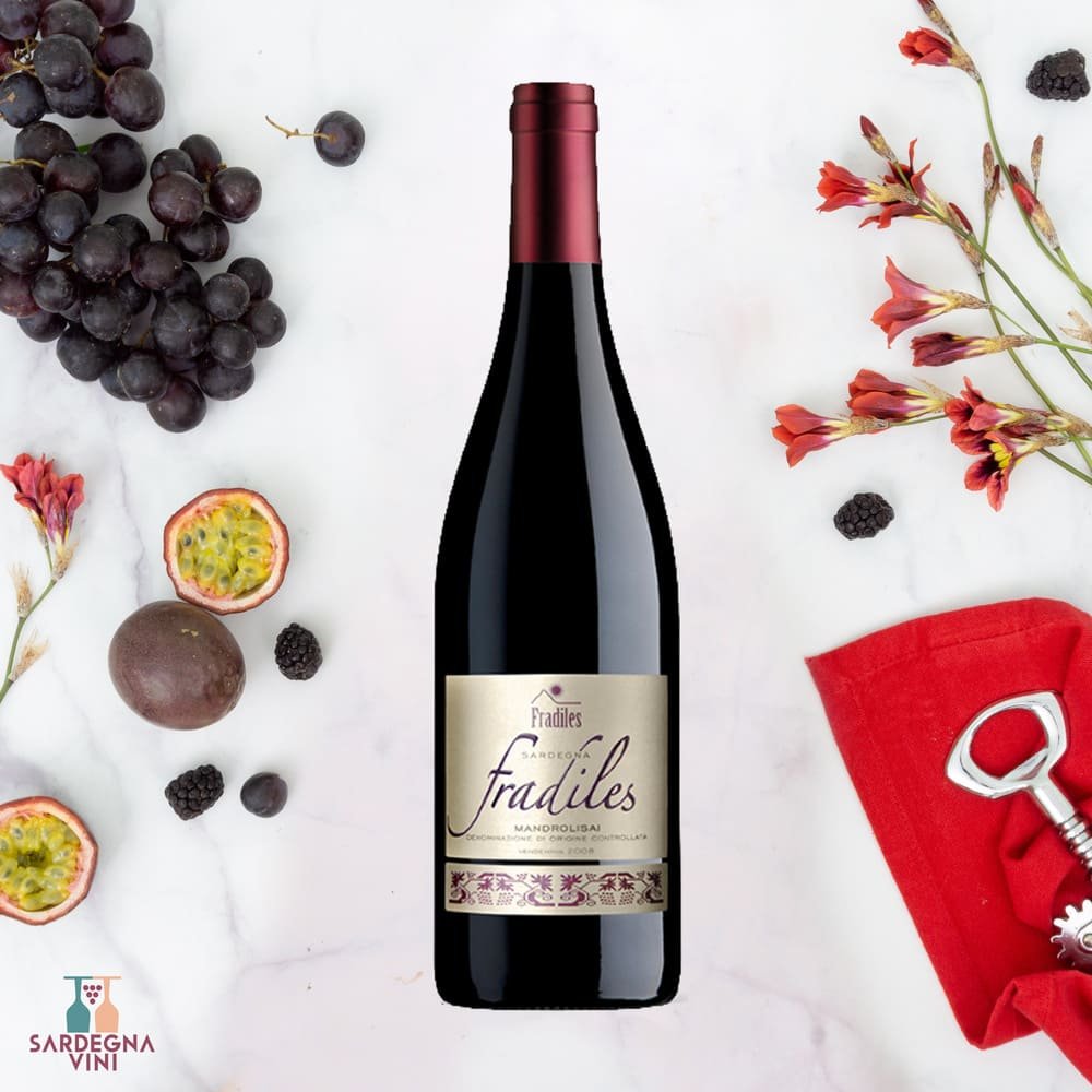 Confezione regalo Box Regalo 3 bt 'Fradiles' di Sardegnavini con bottiglie di vino in elegante confezione.