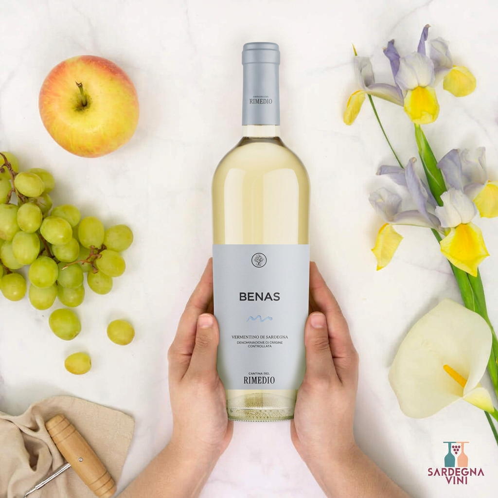 Benas Vermentino di Sardegna - Cantina del Rimedio, nuova bottiglia