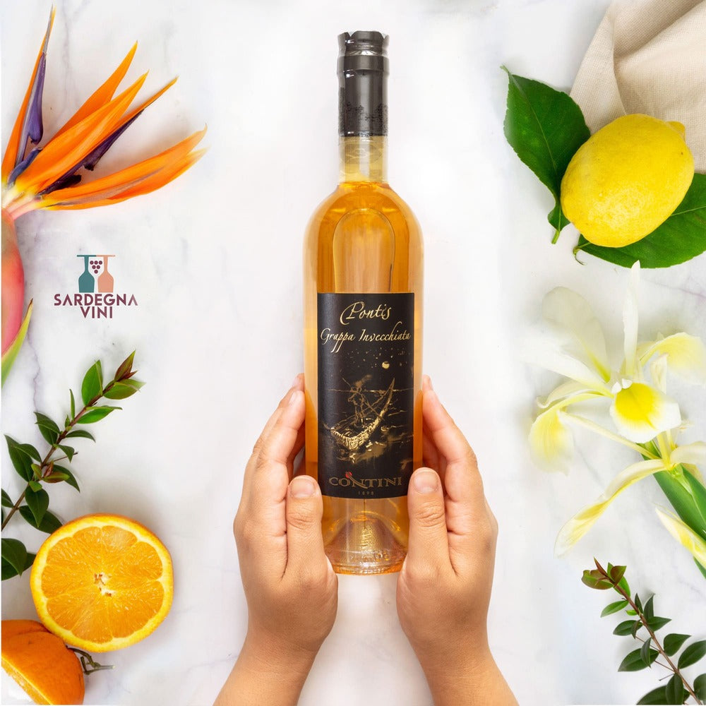 Pontis Grappa Invecchiata - Sardegnavini