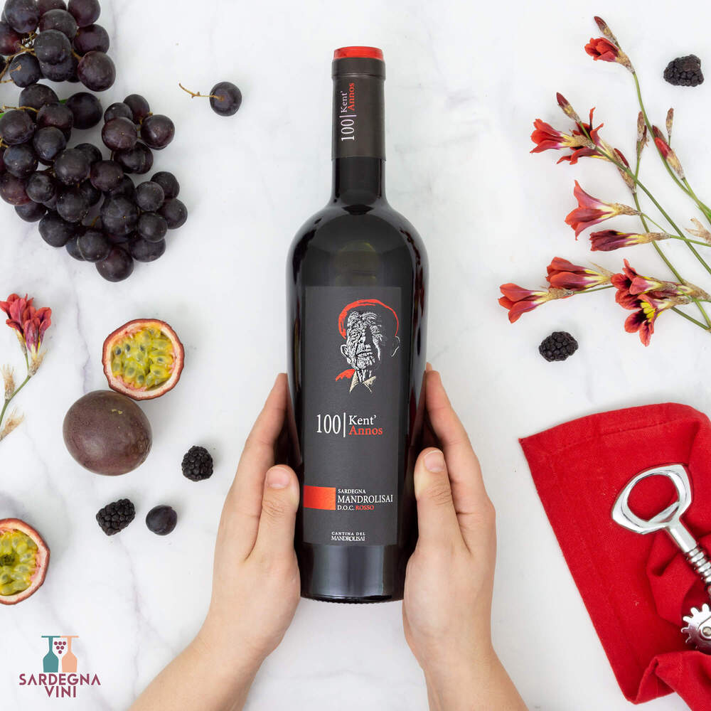 100 Kent'Annos Mandrolisai Rosso 2022 - Sardegnavini