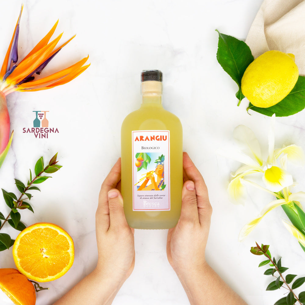Arangiu Organic Liqueur from Oranges Bresca Dorada