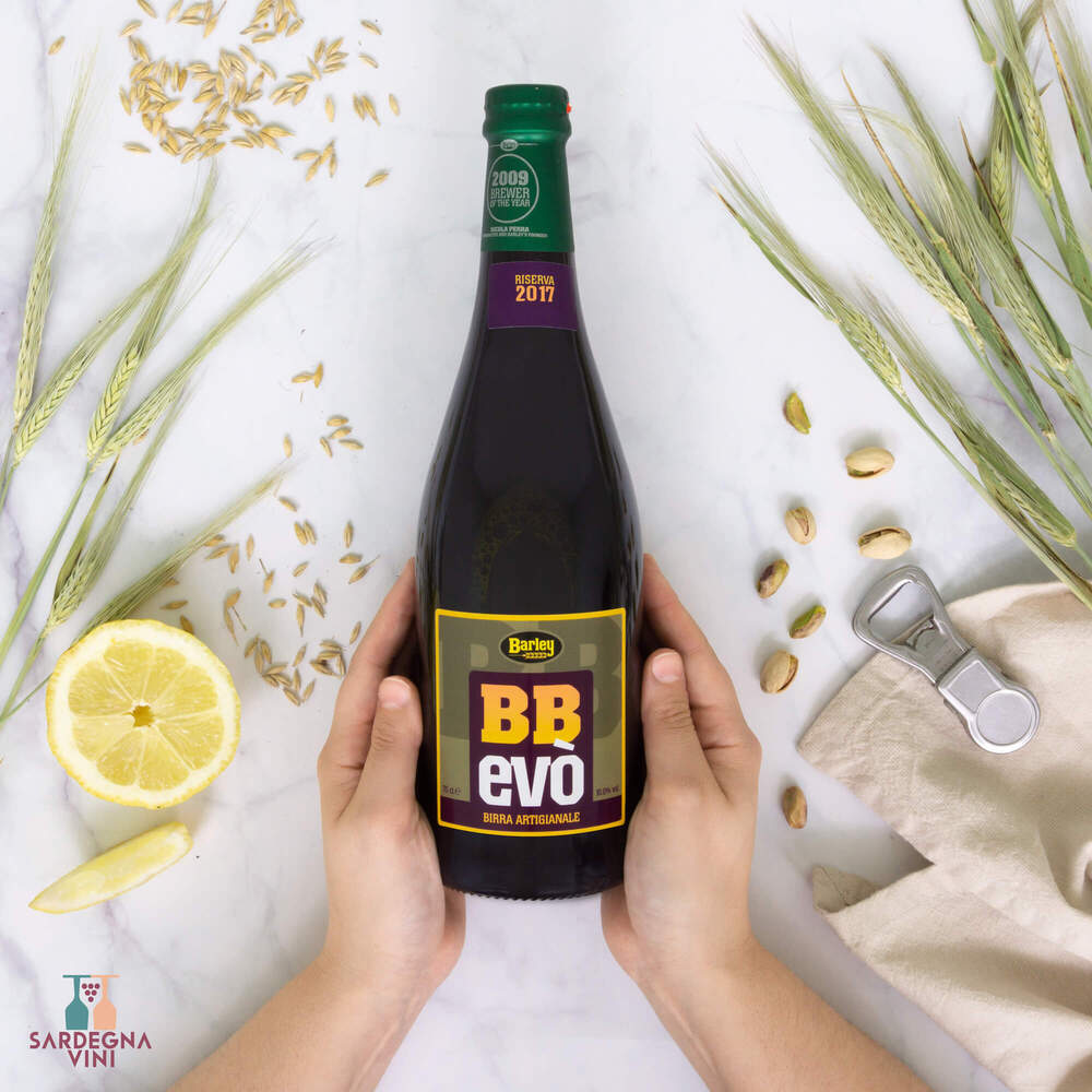 BB beer Evò Barley Wine flavored with Nasco grapes