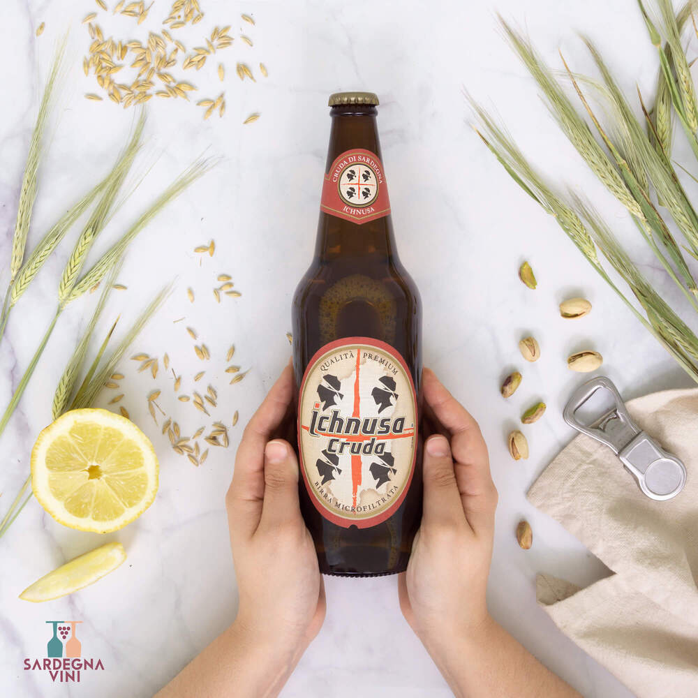 Birra Ichnusa Cruda 66cl - Sardegnavini
