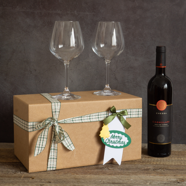 Box Regalo 2 Calici - Sardegnavini
